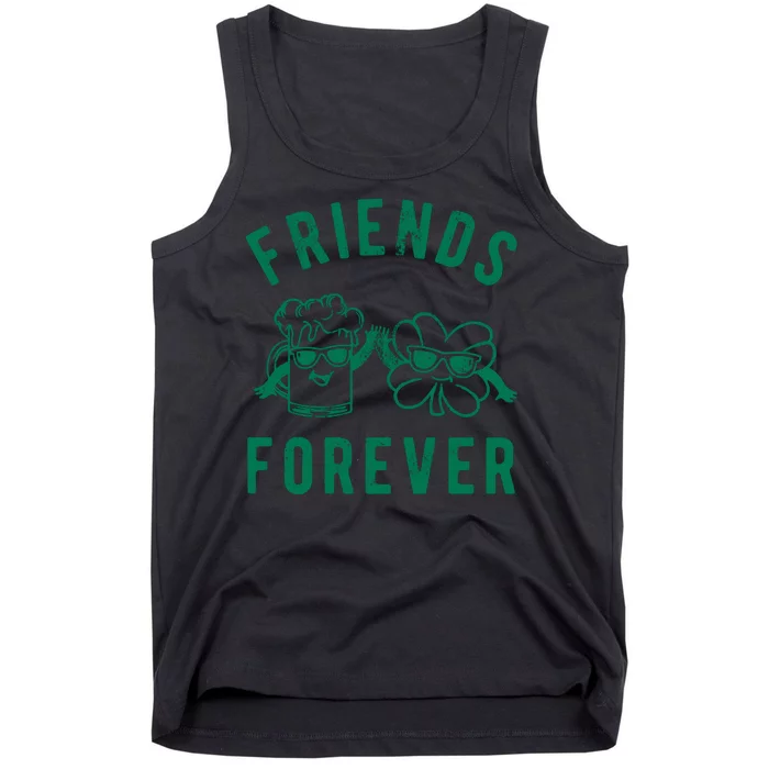 FRIENDS FOREVER BEER AND CLOVER Tank Top