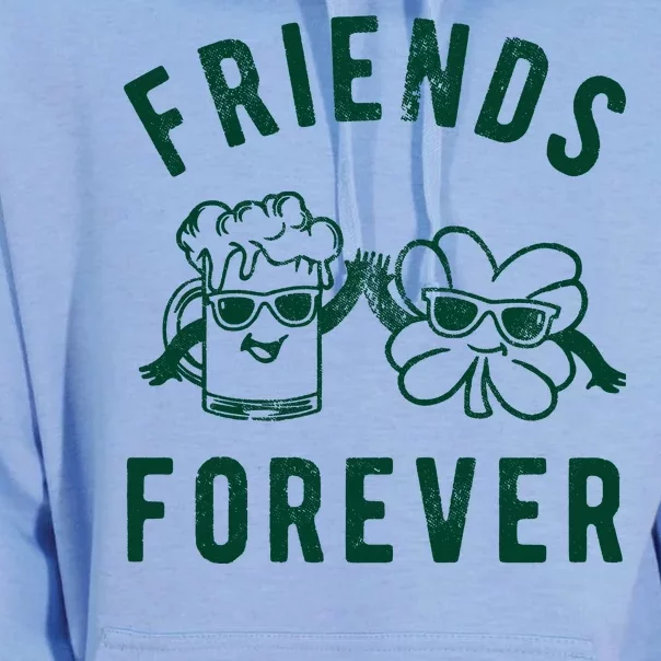 FRIENDS FOREVER BEER AND CLOVER Unisex Surf Hoodie