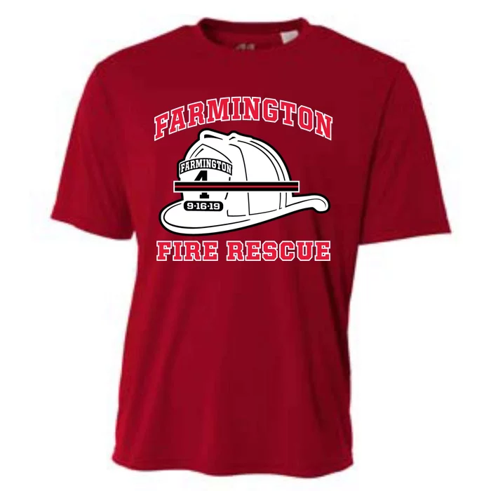 Farmington FiremenS Benevolent Association Cooling Performance Crew T-Shirt