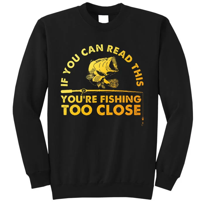 Funny Fishing Bass Fishing Lover Tall Sweatshirt