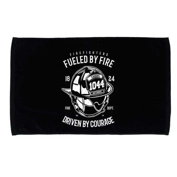 Firefighters Fulled By Fire Microfiber Hand Towel