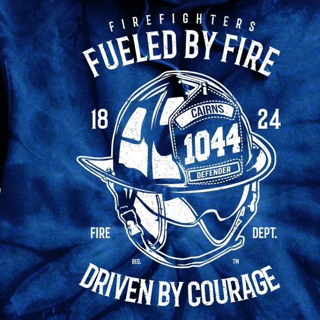 Firefighters Fulled By Fire Tie Dye Hoodie