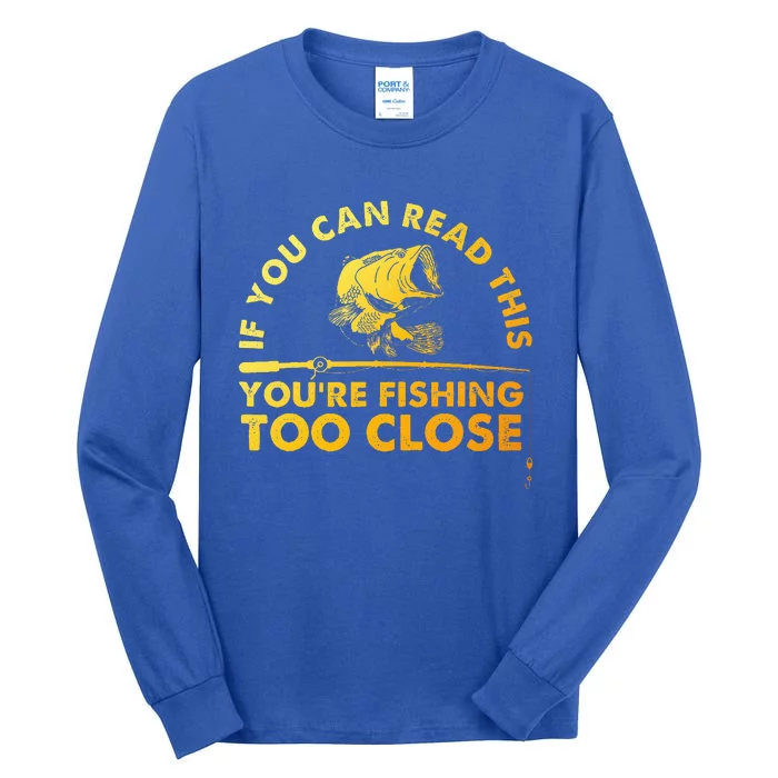 Fishing For Bass Fishing Lover Tall Long Sleeve T-Shirt