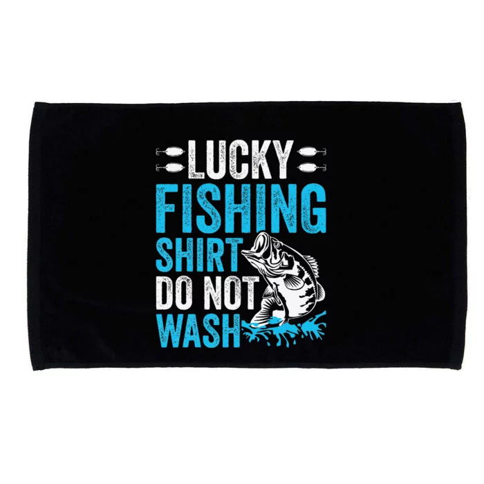 Funny Fishing Bass Fish Fisherman Gifts Microfiber Hand Towel