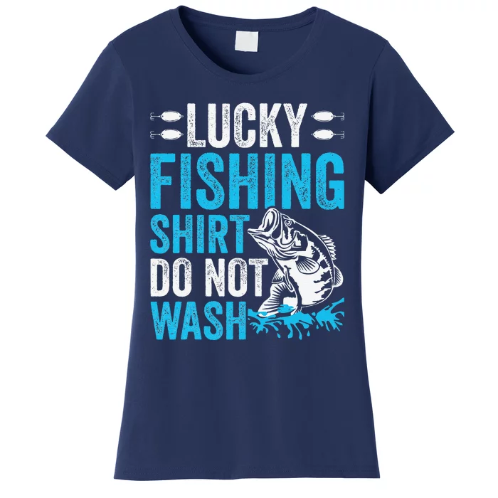 Funny Fishing Bass Fish Fisherman Gifts Women's T-Shirt