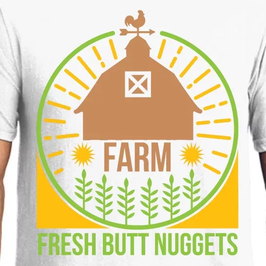 Farm Fresh Butt Nuggets Pajama Set