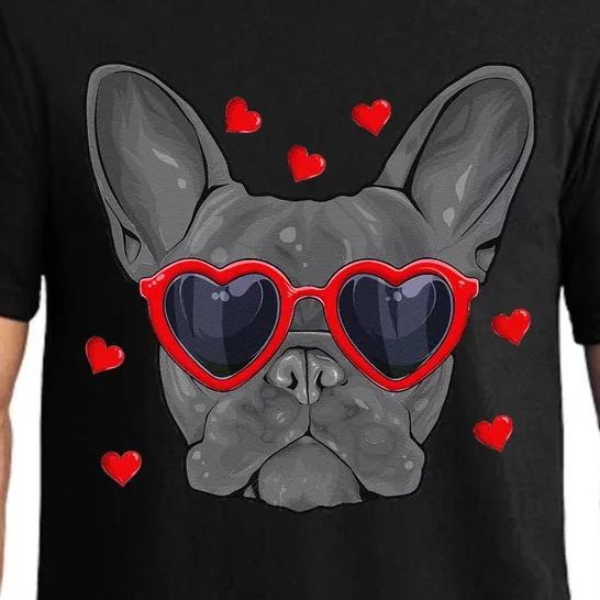 Funny French Bulldog Valentine's Day French Bulldog Lover Pajama Set