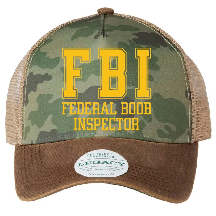 Fbi Federal Boob Inspector Funny Saying Fathers Legacy Tie Dye Trucker Hat