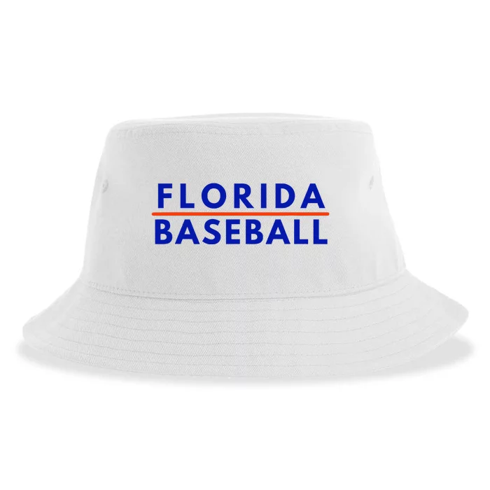 Florida Fl Baseball Fans Sustainable Bucket Hat