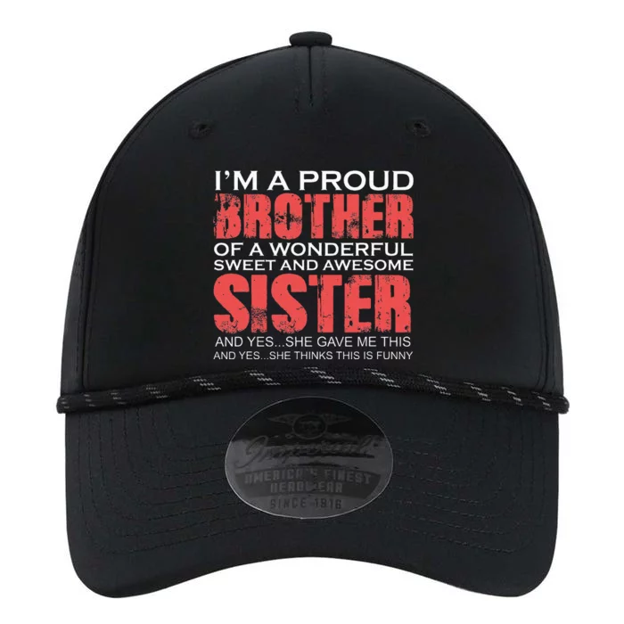 Funny for Brother of the Great Sister Birthday Performance The Dyno Cap