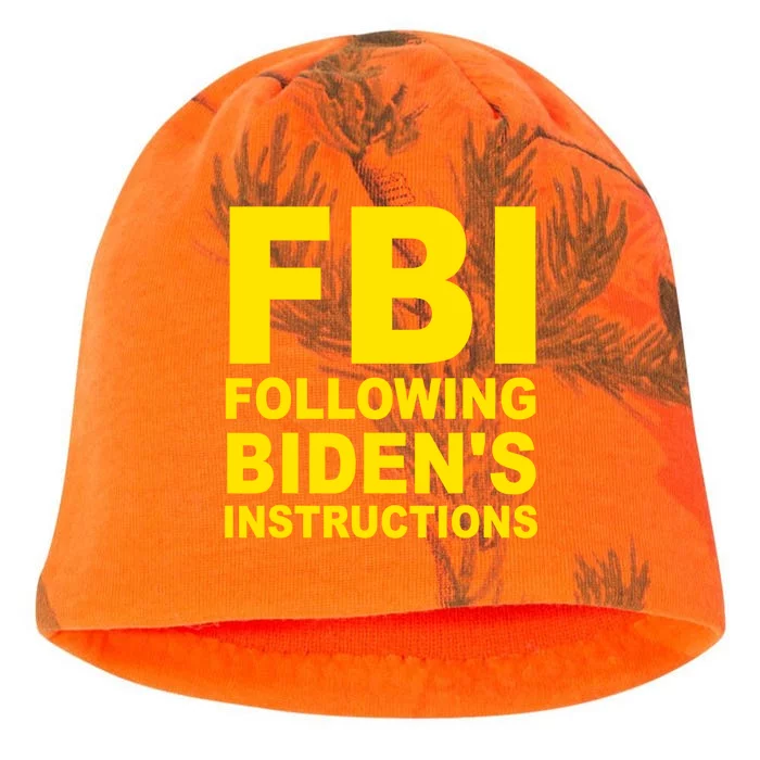 FBI Following Bidens Instructions Apparel Kati - Camo Knit Beanie