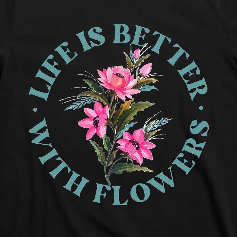 Florist Flower Bouquet Floral Designer Quote T-Shirt