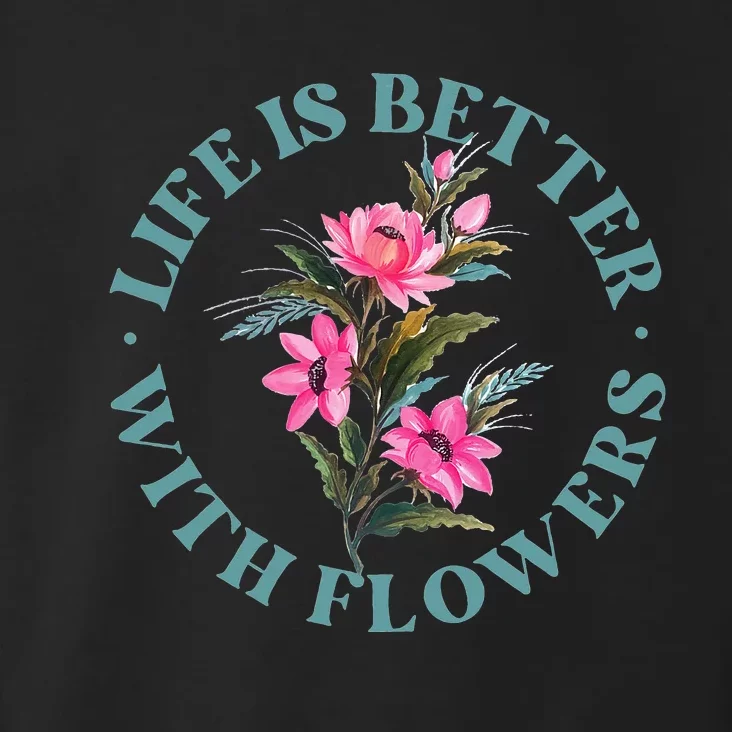 Florist Flower Bouquet Floral Designer Quote Toddler Hoodie