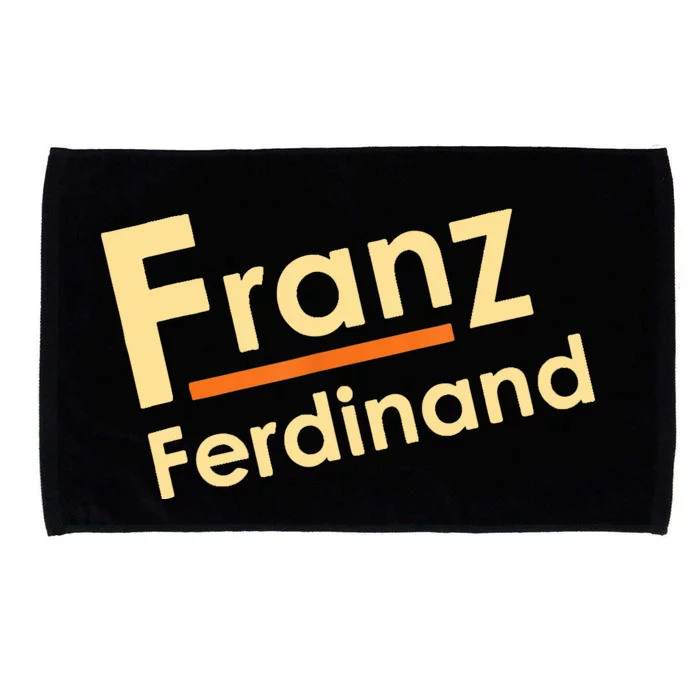 Franz Ferdinands Band Logo, Rock Music For Fans Microfiber Hand Towel