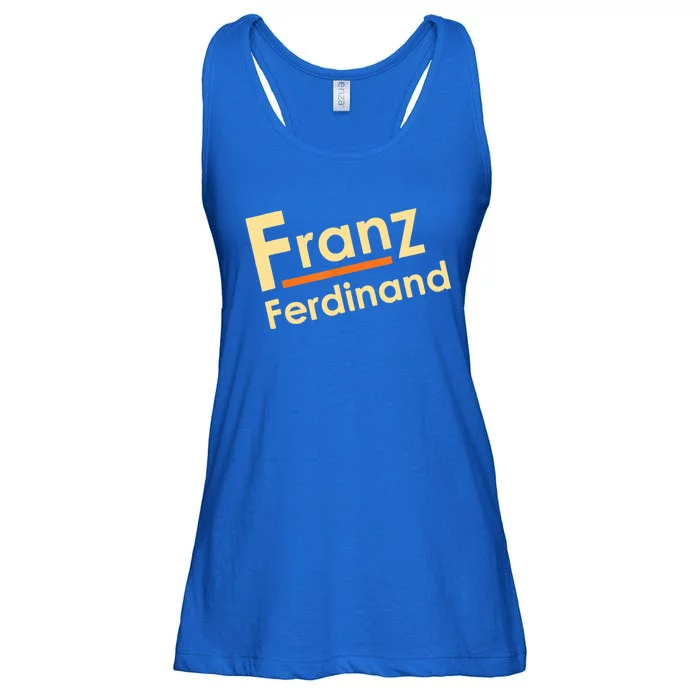 Franz Ferdinands Band Logo, Rock Music For Fans Ladies Essential Flowy Tank