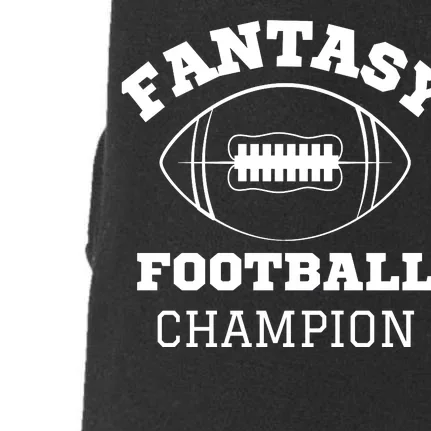 Fantasy Football Champion, Funny Fantasy Football, Funny Draft Doggie 3-End Fleece Hoodie