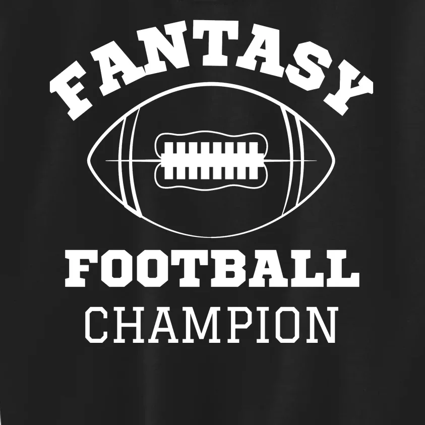 Fantasy Football Champion, Funny Fantasy Football, Funny Draft Kids Sweatshirt