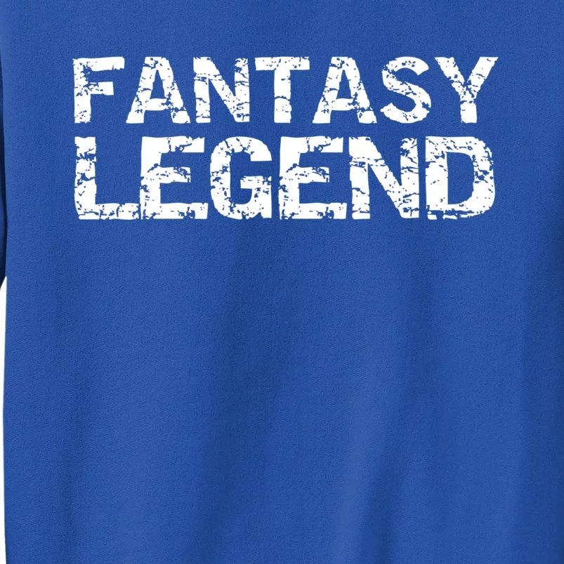 Fantasy Football Championship Winner Trophy Fantasy Legend Gift Tall Sweatshirt