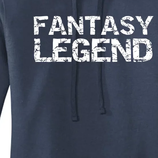 Fantasy Football Championship Winner Trophy Fantasy Legend Gift Women's Pullover Hoodie