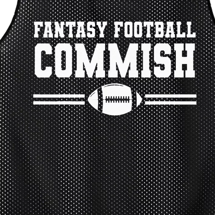 Fantasy Football Commish League Mesh Reversible Basketball Jersey Tank