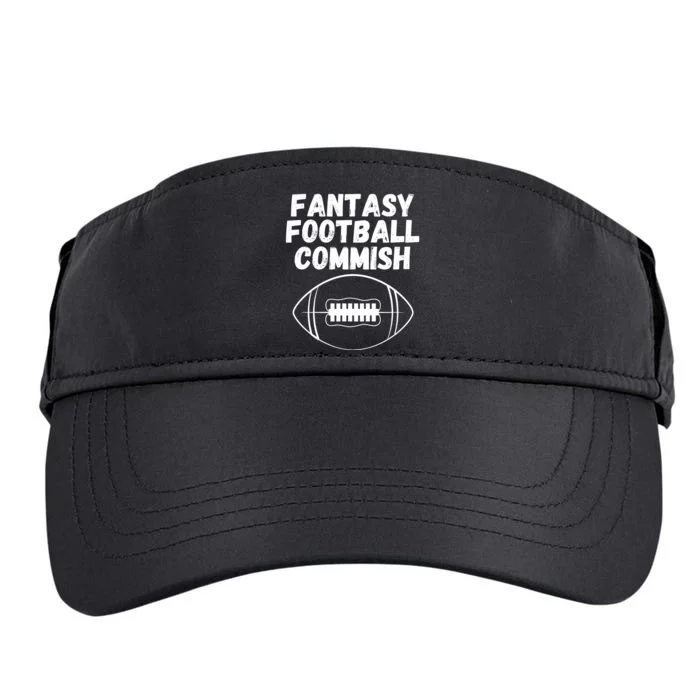 Fantasy Football Commish, Funny Fantasy Football Guru, FFL, Commissioner Adult Drive Performance Visor