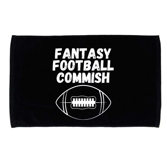 Fantasy Football Commish, Funny Fantasy Football Guru, FFL, Commissioner Microfiber Hand Towel