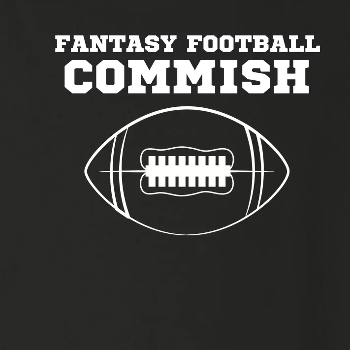 Fantasy Football Commish, Funny Fantasy Football Guru, Commissioner Toddler Long Sleeve Shirt