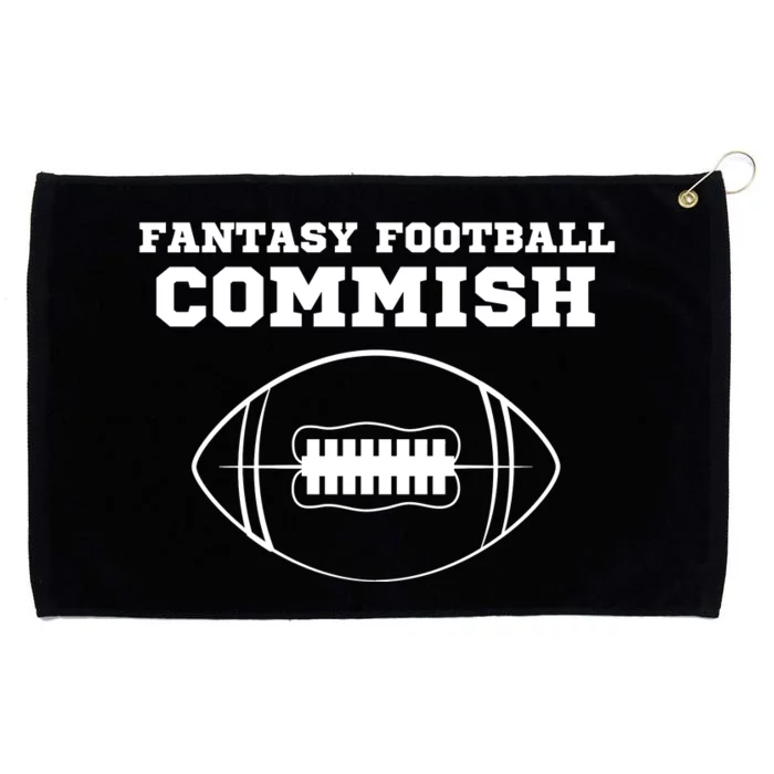 Fantasy Football Commish, Funny Fantasy Football Guru, Commissioner Grommeted Golf Towel