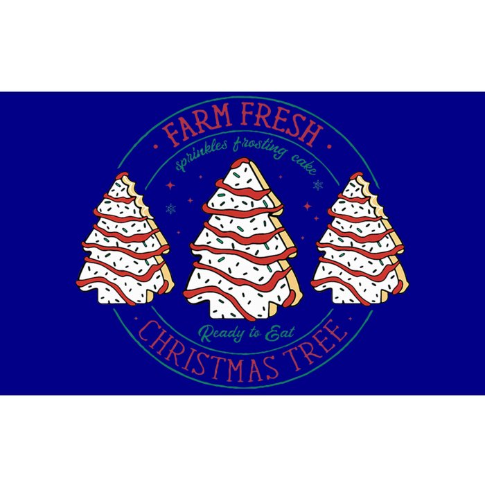 Farm Fresh Christmas Tree Frosting Frosted Cake Debbie Bumper Sticker