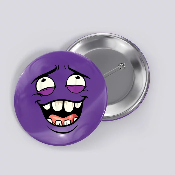 Funny Face Cartoon Laughing Face Expression Humor Button