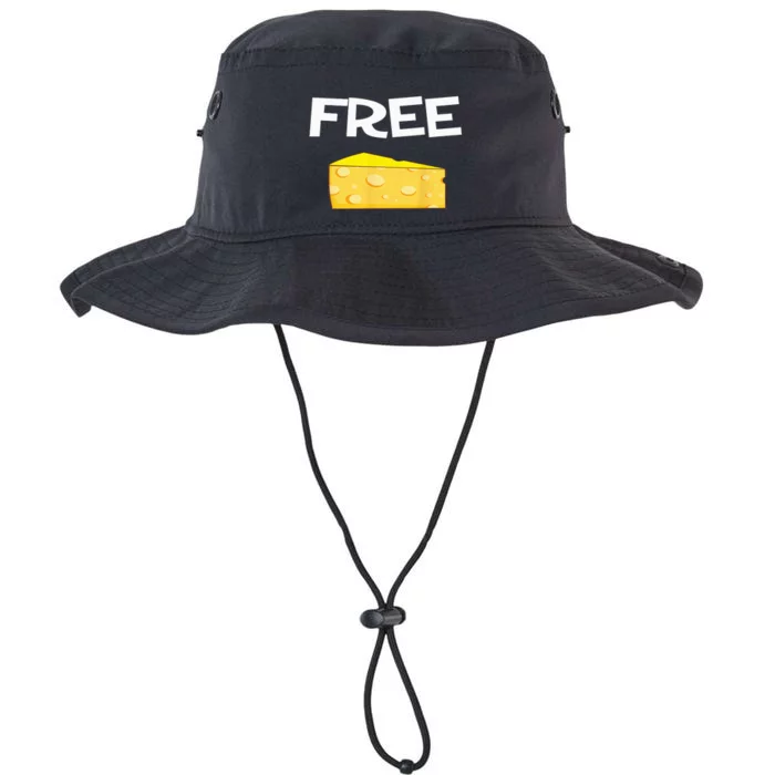 Funny Free Cheese design for the cheese lovers in your life Legacy Cool Fit Booney Bucket Hat