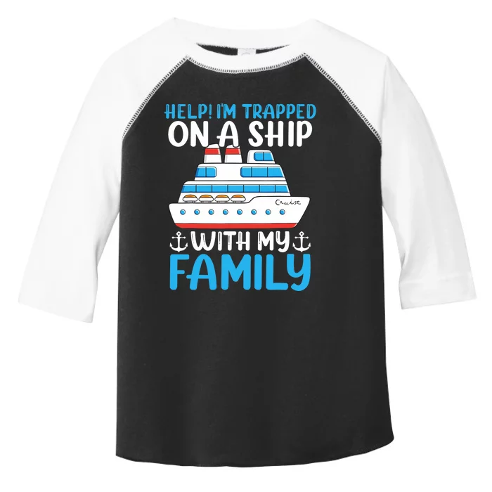 Funny Family Cruise Gifts Matching Vacation Group Cruising Toddler Fine Jersey T-Shirt