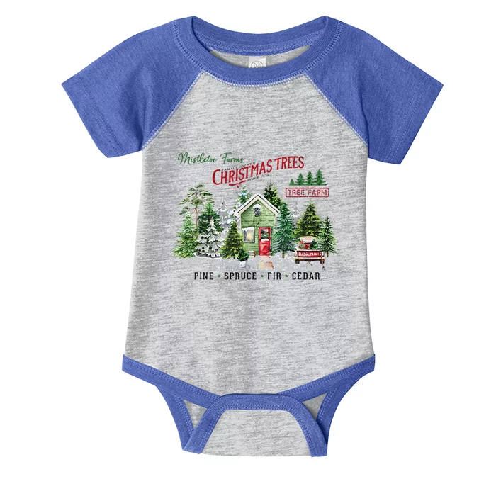 Farm Fresh Christmas Tree Infant Baby Jersey Bodysuit