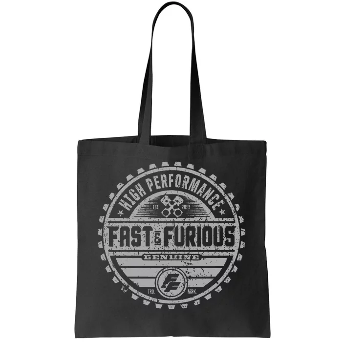 Fast & Furious Classic Garage Tote Bag