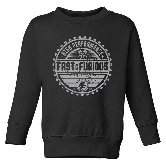 Fast & Furious Classic Garage Toddler Sweatshirt