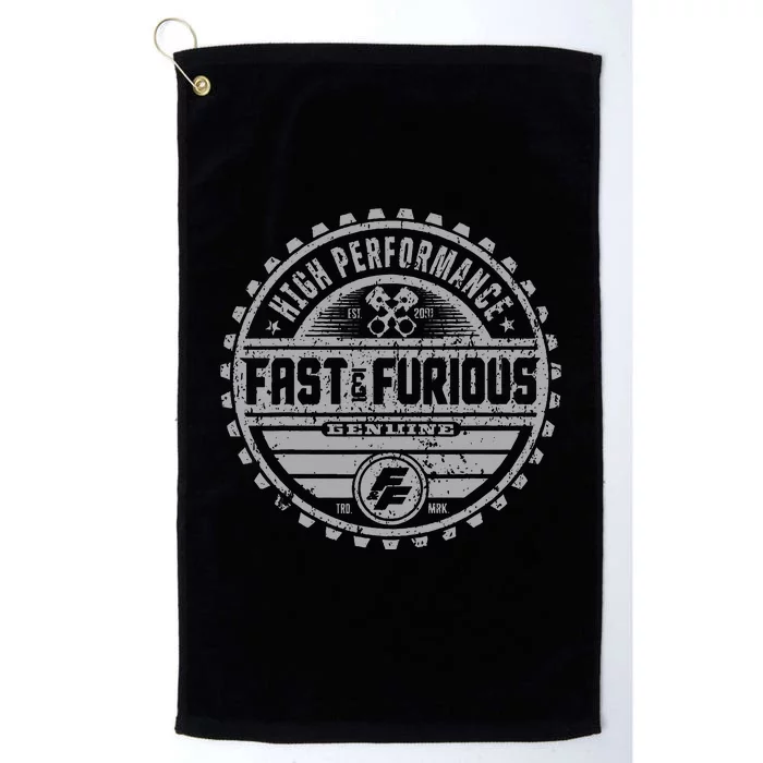 Fast & Furious Classic Garage Platinum Collection Golf Towel