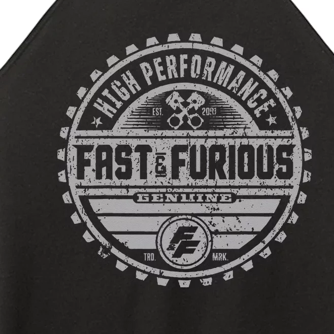 Fast & Furious Classic Garage Women’s Perfect Tri Rocker Tank