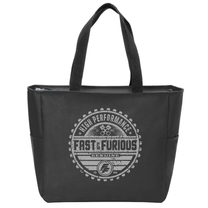 Fast & Furious Classic Garage Zip Tote Bag