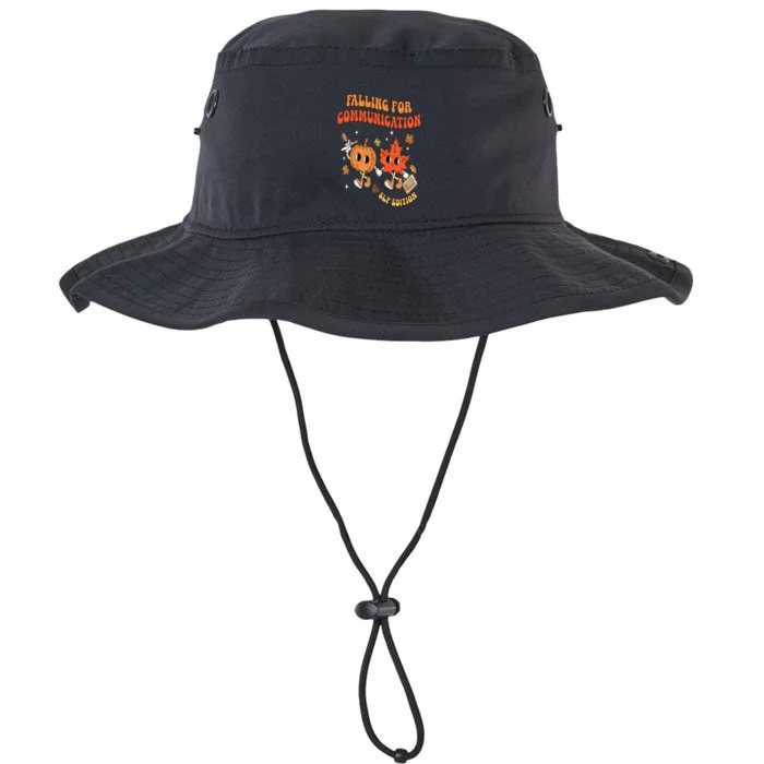 Falling For Communication SLP Edition Fall Thanksgiving Legacy Cool Fit Booney Bucket Hat