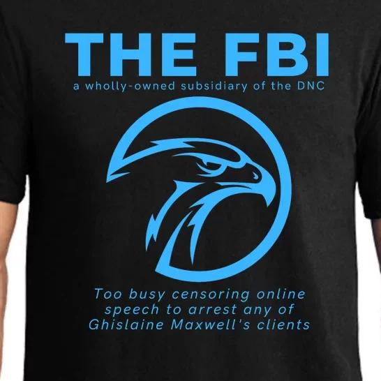 Funny FBI Censorship Conservative Gift Pajama Set