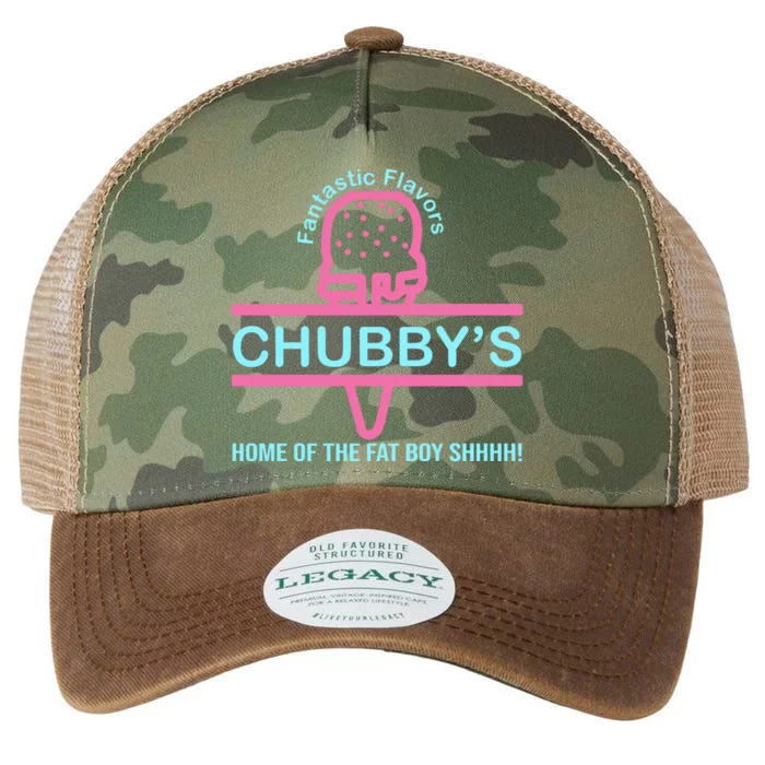 Fantastic Flavors ChubbyS Home Of The Fat Boy Shhhh Legacy Tie Dye Trucker Hat