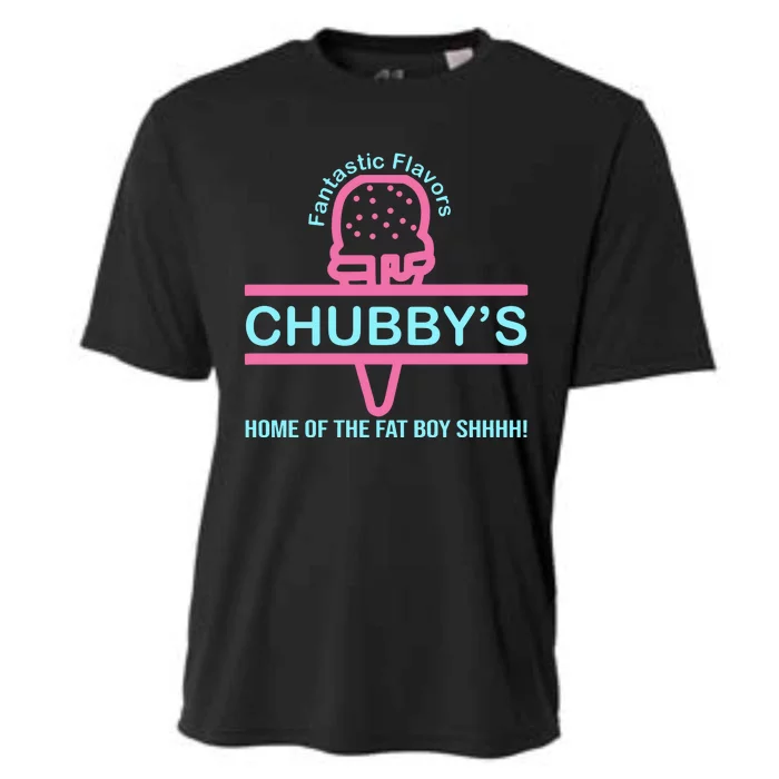 Fantastic Flavors ChubbyS Home Of The Fat Boy Shhhh Cooling Performance Crew T-Shirt