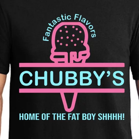 Fantastic Flavors ChubbyS Home Of The Fat Boy Shhhh Pajama Set