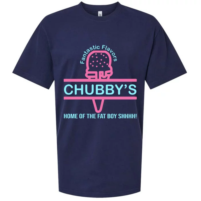 Fantastic Flavors ChubbyS Home Of The Fat Boy Shhhh Sueded Cloud Jersey T-Shirt