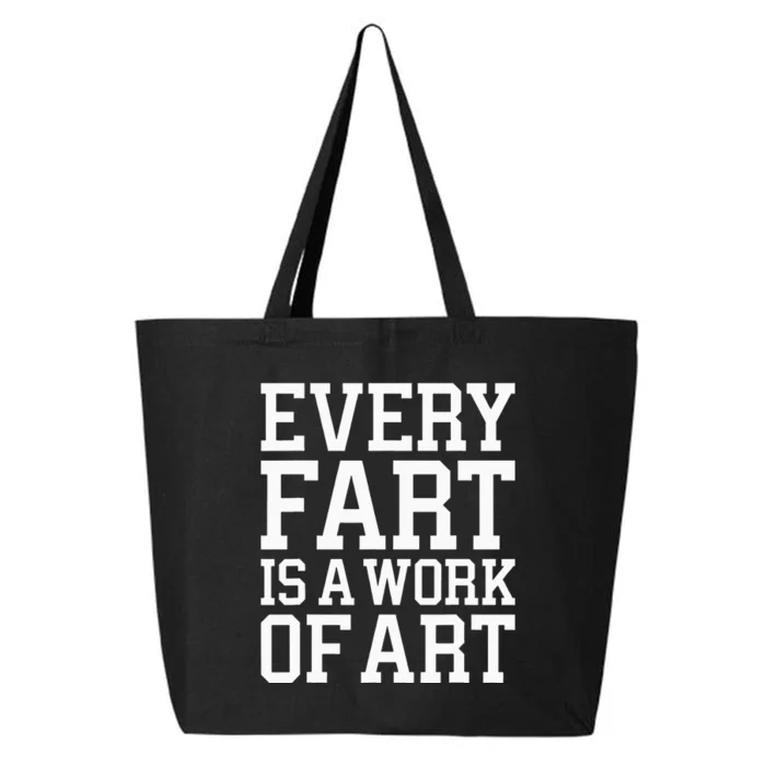 Funny Fart Cool Hilarious Sarcastic Humorous 25L Jumbo Tote