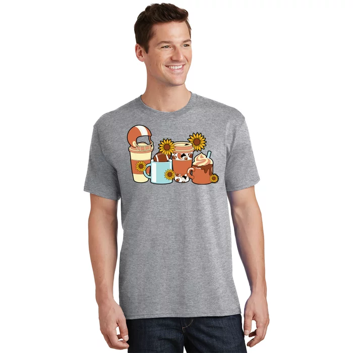 Football Fall Coffee Lover T-Shirt