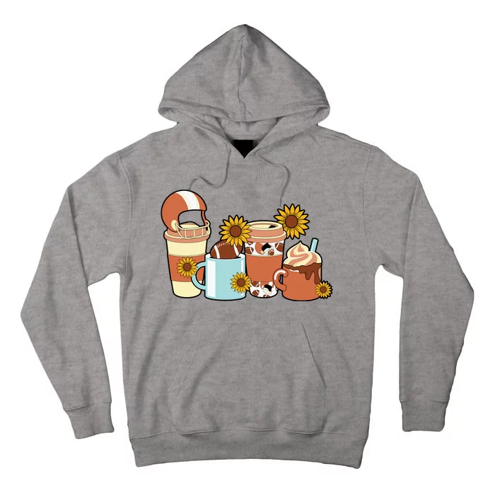 Football Fall Coffee Lover Tall Hoodie