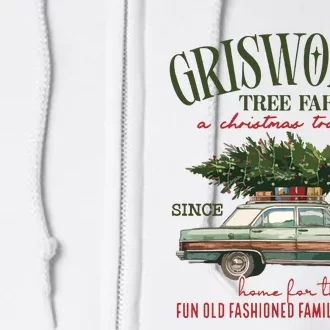 Farm Fresh Christmas Tree Full Zip Hoodie