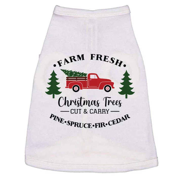 Farm Fresh Christmas Trees Christmas Tree Farm Truck Farmer Doggie Tank