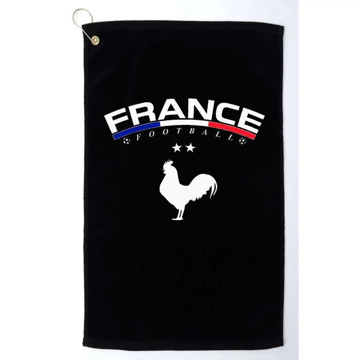 France Football Coq Platinum Collection Golf Towel